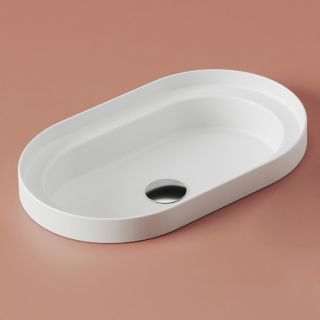 Раковина ArtCeram Fuori Scala TFL033 01 00 белая 58 см Раковина ArtCeram Fuori Scala TFL033 01 00 белая 58 см