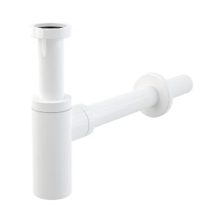 Сифон для раковины AlcaPlast Design белый цельнометаллический круглый ?32 A400B Сифон для раковины AlcaPlast Design белый цельнометаллический круглый ?32 A400B