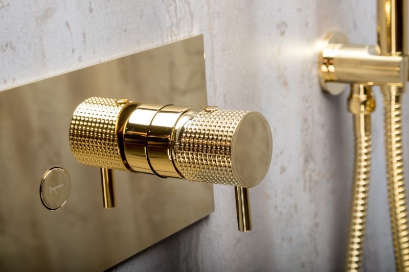 Душевой комплект Boheme Fusion золото 130-G