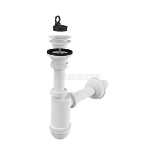 Сифон для раковины AlcaPlast ?32 с пластмассовой решеткой ?63 A421 Сифон для раковины AlcaPlast ?32 с пластмассовой решеткой ?63 A421