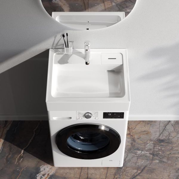 Раковина над стиральной машиной Am.Pm X-Joy M85WCC0601WG050 60 см белый глянец