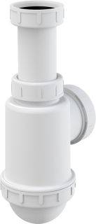 Сифон для мойки AlcaPlast c накидной гайкой 6/4" без штуцера A443-DN50/40 Сифон для мойки AlcaPlast c накидной гайкой 6/4" без штуцера A443-DN50/40
