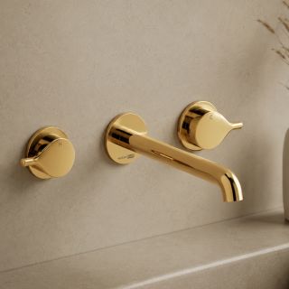 Смеситель для раковины WasserKRAFT Rhein 9945PG золото