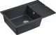 Мойка кухонная Paulmark Flugen PM317850-BL чёрный Мойка кухонная Paulmark Flugen PM317850-BL чёрный