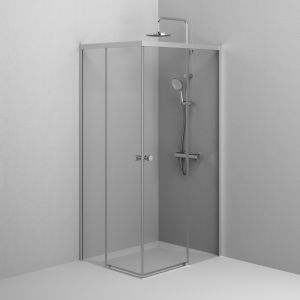 Душевой уголок Am.Pm X-joy W94G-403-100280-MТ1К 100x80 см без поддона хром матовый