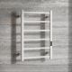 Полотенцесушитель электрический WasserKRAFT Abens 20TH101-6WM 45x70 см белый матовый