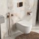Гигиенический душ со смесителем WasserKRAFT Paar A8851.290.292.335 розовое золото