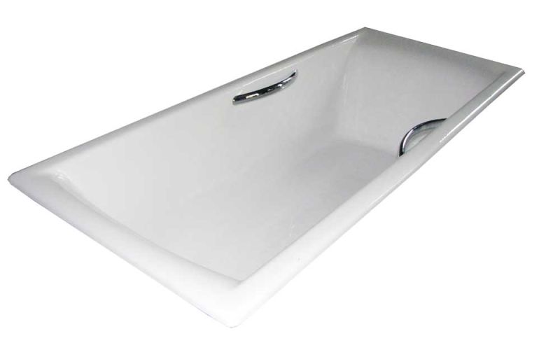 Чугунная ванна Castalia Prime S2021 170x75x48 с ручками