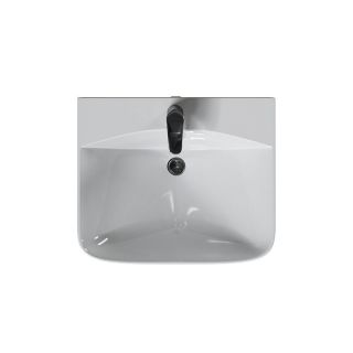 Раковина на пьедестале Azario Seta AZ-5002 56x83 см белый