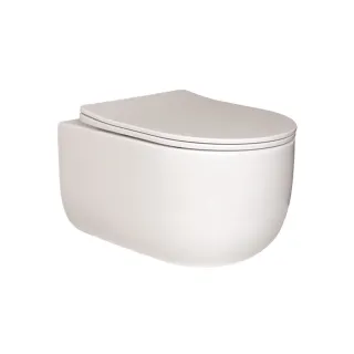 Унитаз подвесной AQUAme Hygiene AQM2018PRO-H безободковый белый