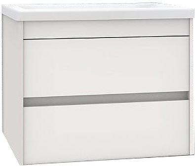 Подвесная тумба под раковину Art&Max Family 75см белый глянцевый Family-750-2C-SO-BL