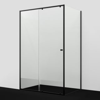 Душевой уголок WasserKRAFT Dill 61S33 130x90 см профиль чёрный матовый стекло прозрачное