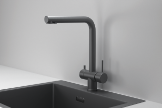 Смеситель для кухни Granula Kitchen Space 7011, ГРАФИТ МАТОВЫЙ Смеситель для кухни Granula Kitchen Space 7011, ГРАФИТ МАТОВЫЙ
