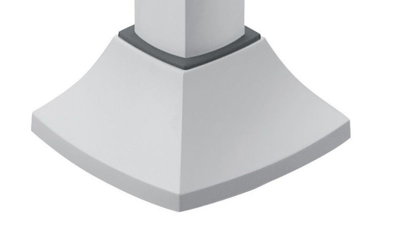 Напольный смеситель для ванны Timo Helmi хром/белый 4000/00-16Y-CR