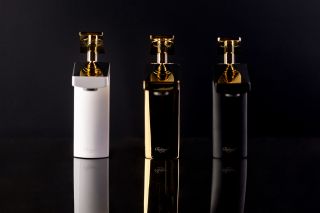 Смеситель для раковины Boheme Venturo чёрный/золото 381-B Смеситель для раковины Boheme Venturo чёрный/золото 381-B