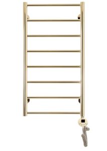 Полотенцесушитель электрический Domoterm Медея П8 400x800 ER золото