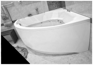 Панель фронтальная Aquanet Bali 150 черная
