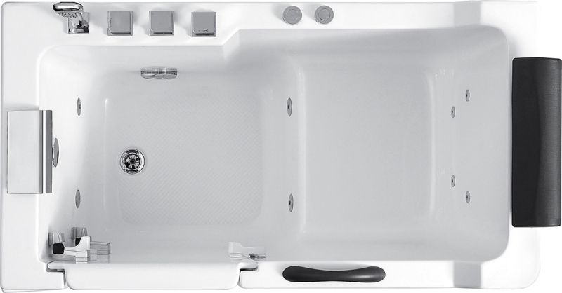 Акриловая ванна ABBER AB9000 B L 130x70