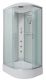 Душевая кабина Niagara NG-33394-14LG с гидромассажем 130x90см серебро/матовое