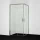 Душевой уголок WasserKRAFT Tauber 64S03 90x90 см профиль никель стекло прозрачное
