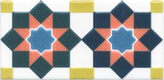 Плитка Kerama Marazzi HGD\A326\16000 Декор Алькасар глянцевый 7,4x15x0,69