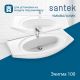 Мебельная раковина Santek Энигма 1WH207777 100 см белый