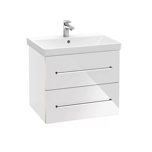 Тумба под раковину Villeroy Boch Avento A89000B4 подвесная Белая
