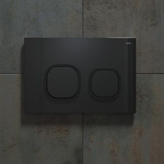Клавиша смыва IDDIS Uniglass 001 UNG01GBi77 чёрный