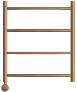 Полотенцесушитель электрический Point Афина PN04156BRE П4 левый/правый 50x60см бронза
