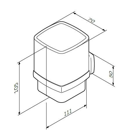 Стакан Am.pm Gem A9034300 Стакан Am.pm Gem A9034300