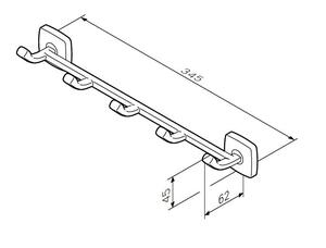 Крючок Am.pm Gem A9035900