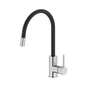 Смеситель для кухни IDDIS Kitchen 360 чёрный/хром K36SBJBi05