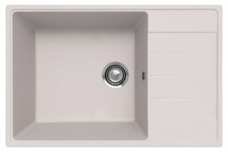 Кухонная мойка Ulgran Quartz Prima 760-01 жасмин Кухонная мойка Ulgran Quartz Prima 760-01 жасмин