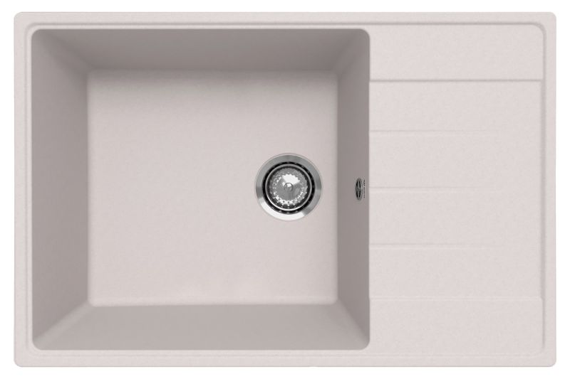 Кухонная мойка Ulgran Quartz Prima 760-01 жасмин Кухонная мойка Ulgran Quartz Prima 760-01 жасмин