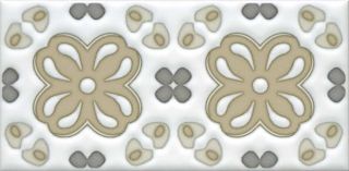 Плитка Kerama Marazzi HGD\F252\5246 Вставка Клемансо зелёный темный глянцевый 4,9x4,9x0,69