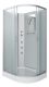 Душевая кабина Niagara NG-3312-14LBKG с гидромассажем 120x80см серебро/матовое