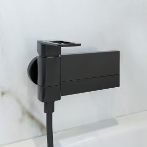 Смеситель для ванны IDDIS Slide чёрный матовый SLIBL00i02WA