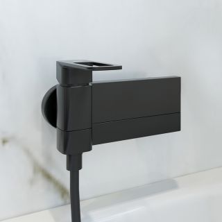 Смеситель для ванны IDDIS Slide чёрный матовый SLIBL00i02WA Смеситель для ванны IDDIS Slide чёрный матовый SLIBL00i02WA