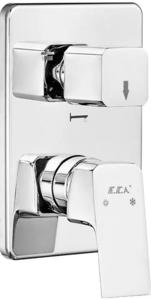 Смеситель для ванны E.C.A. Tiera 102167305EX-K хром