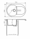 Мойка кухонная Polygran ATOL-760 песочный 679047