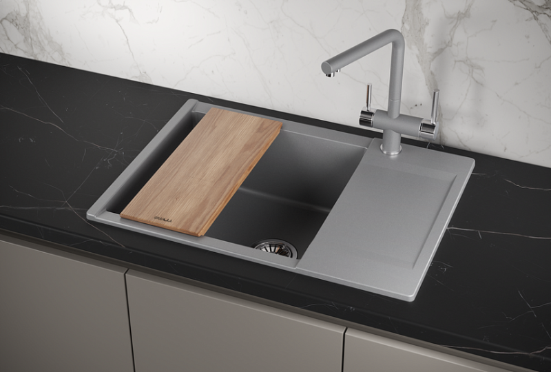Мойка кухонная Granula 7003, АЛЮМИНИУМ Мойка кухонная Granula 7003, АЛЮМИНИУМ