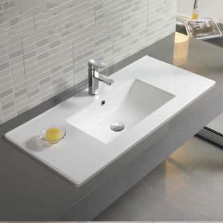 Раковина Melana 9090E-805 91см белый Раковина Melana 9090E-805 91см белый