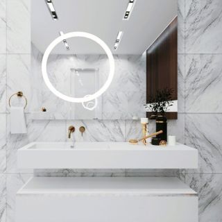 Керамогранит Absolut Gres Statuario Classic AB 1003G Gloss 60x60 см