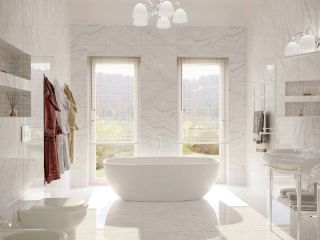 Керамогранит Absolut Gres Onyx White AB 1006G Gloss 60x60 см