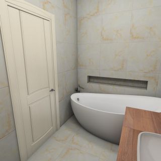 Керамогранит Absolut Gres Cloudy Beige AB 1046G Gloss 60x60 см