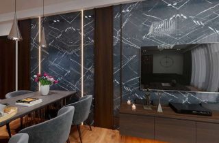 Керамогранит Absolut Gres Black Marquina AB 1070G Gloss 120x60 см