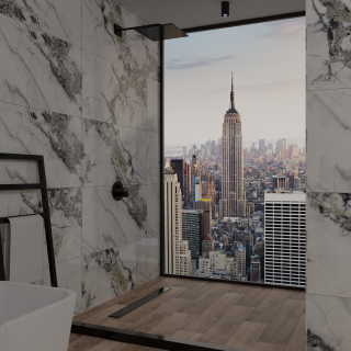 Керамогранит Absolut Gres Travertino Brown AB 1094M Matt 120x60 см