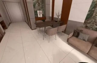 Керамогранит Absolut Gres Carrara Bianco AB3116G Gloss 120x60 см