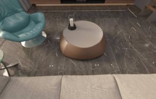Керамогранит Absolut Gres AB 3124G Roma black 120x60см лаппатированный