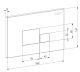 Комплект D&K DS1391604 инсталляция DI8055119 унитаз DT1396016 клавиша смыва DB1519002